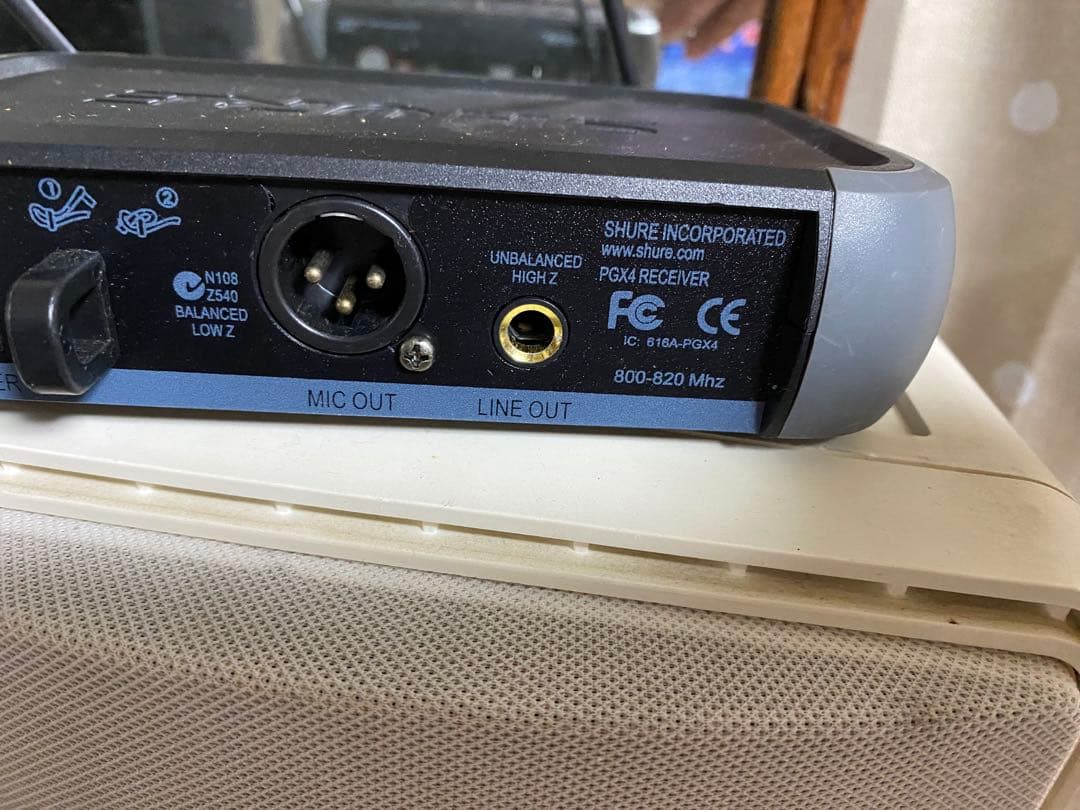 Shure BETA58A ワイヤレスマイク