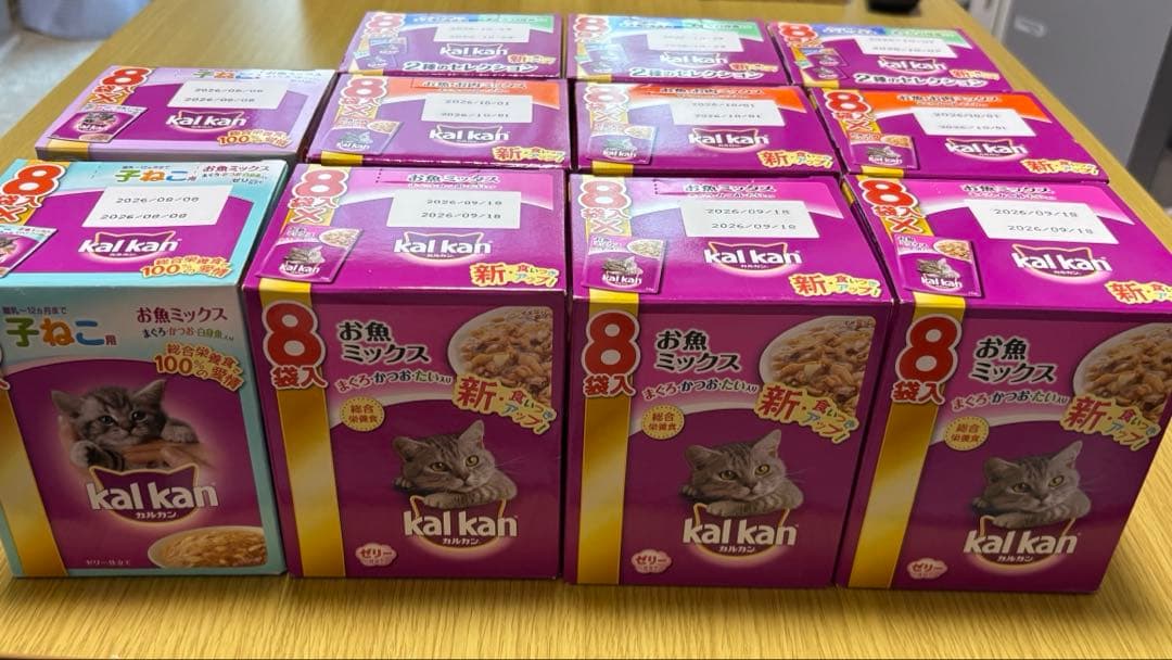 kal kan ウエットフード 8個入り×11箱
