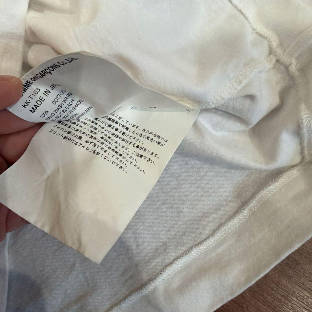 Comme des Garçons ロゴXL 青山限定Tシャツ