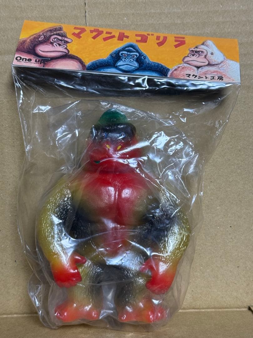 マウント工房 マウントゴリラ インディーズソフビ 検索 ゴリラ獣 フィギュア