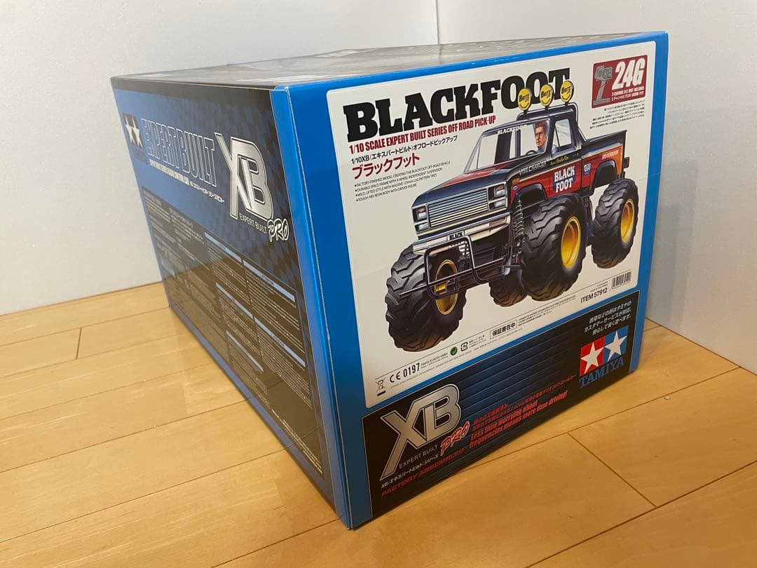 タミヤ1／10電動RC完成セット　XBブラックフット
