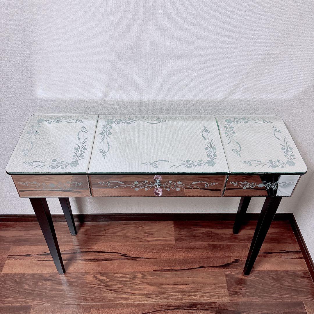 希少 ローラアシュレイ ベネチアン 三面鏡 ドレッサー 化粧台 鏡台 廃盤モデル