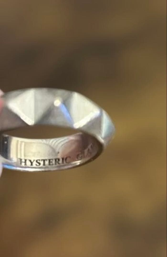 ヒステリックグラマー スタッズリング 19号 SV925 シルバー