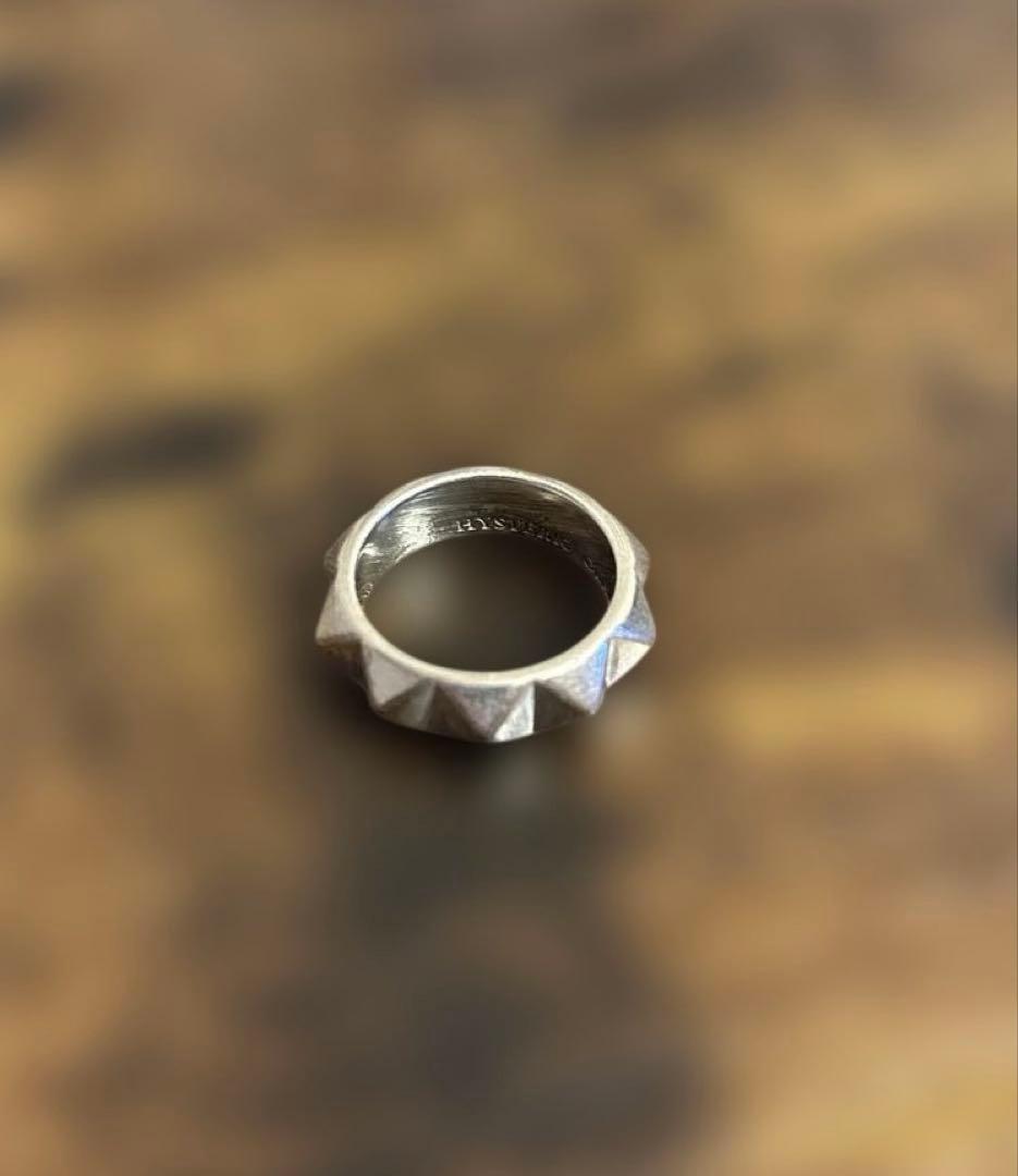 ヒステリックグラマー スタッズリング 19号 SV925 シルバー