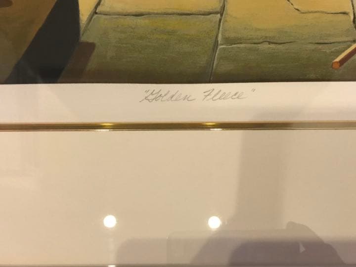 カールバークス　ゴールデンフリース　ドナルド　ディズニー　版画