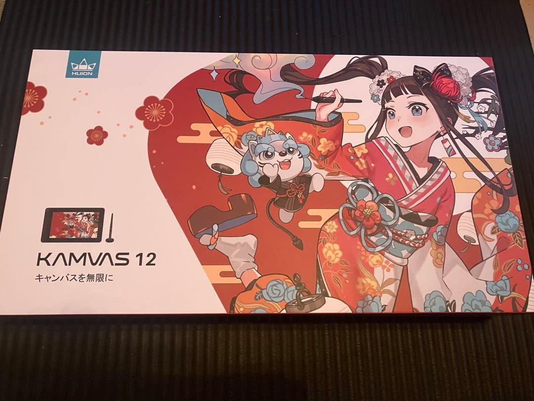 晴*陽様 新品！HUION 液タブ 液晶ペンタブレット　Kamvas 12 豪華