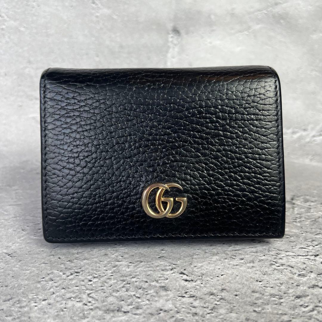 GUCCIグッチプチマーモントコンパクト財布