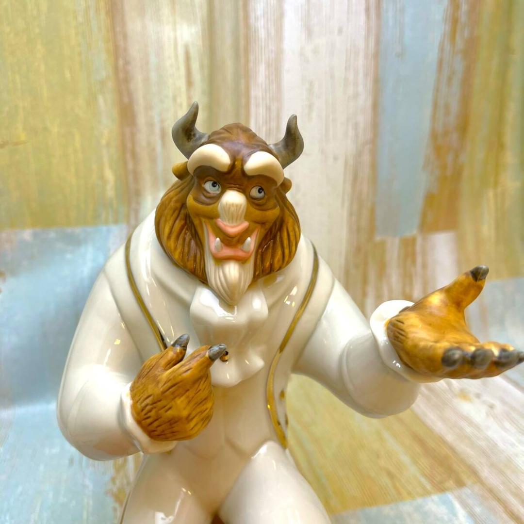 新品 レア★美女と野獣 ビースト レノックス LENOX 陶器製 フィギュア