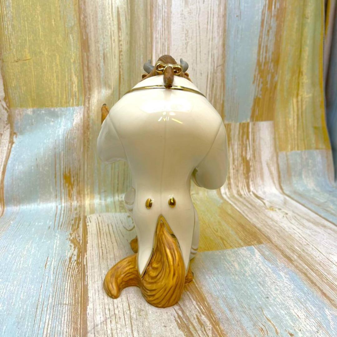 新品 レア★美女と野獣 ビースト レノックス LENOX 陶器製 フィギュア