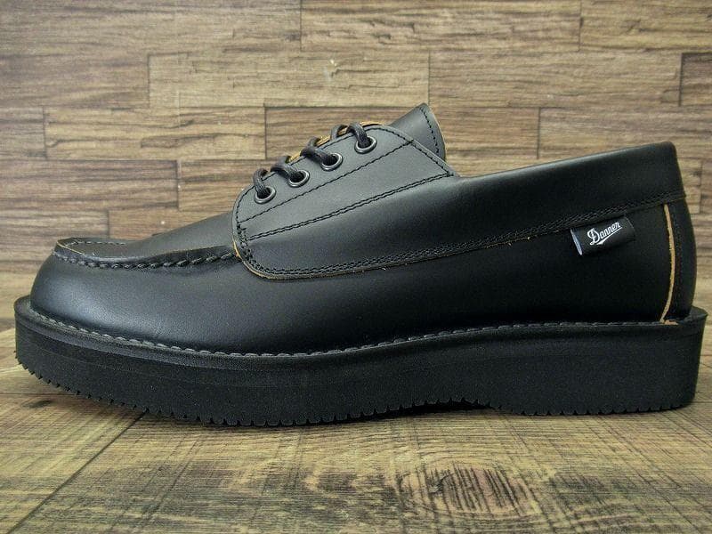 専用　ダナー ブローガン 茶芯 モカシン レザー シューズ 黒 27.0 ①