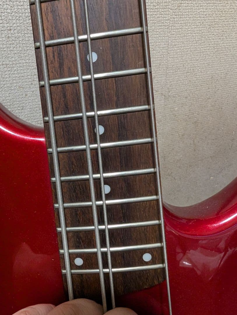 メンテ済み Ibanez SR300 定価54000円 レッドラメ 赤 CA
