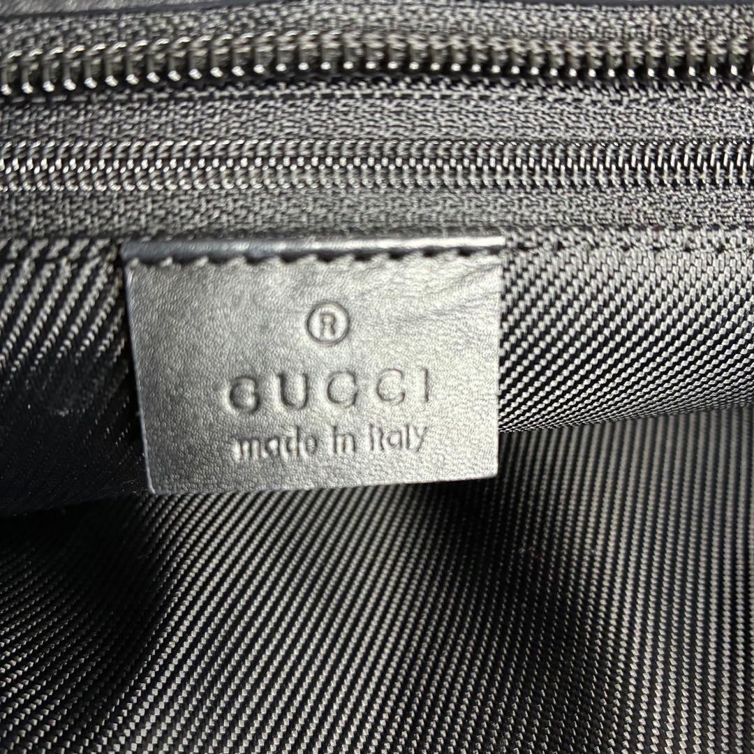 極美品　145 GUCCI グッチ　ハンドバッグ　キャンバス　GG柄 hl7