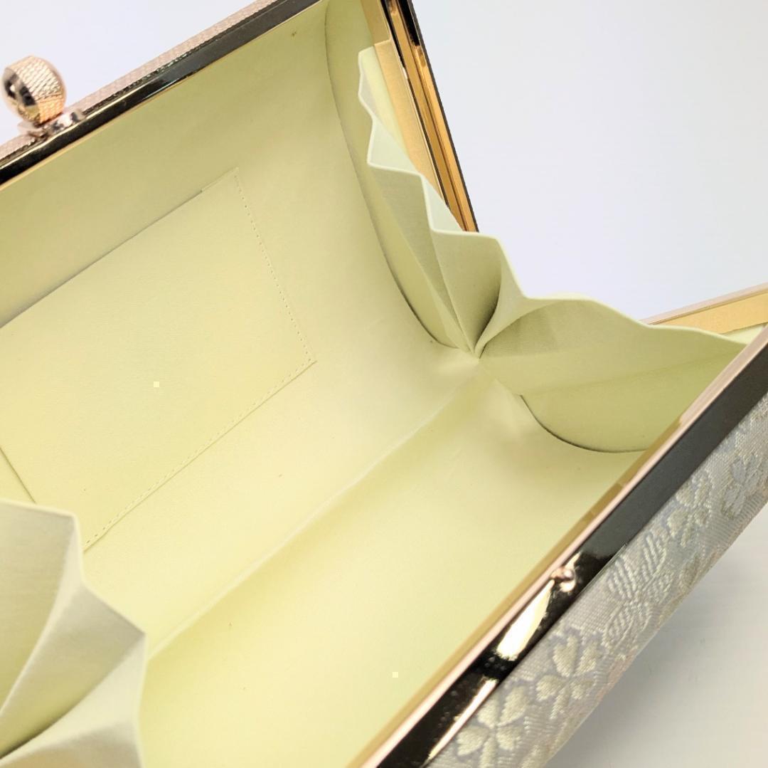 草履バッグセット ゴールド フォーマル 帯地 ゴールド S〜Lサイズ u777