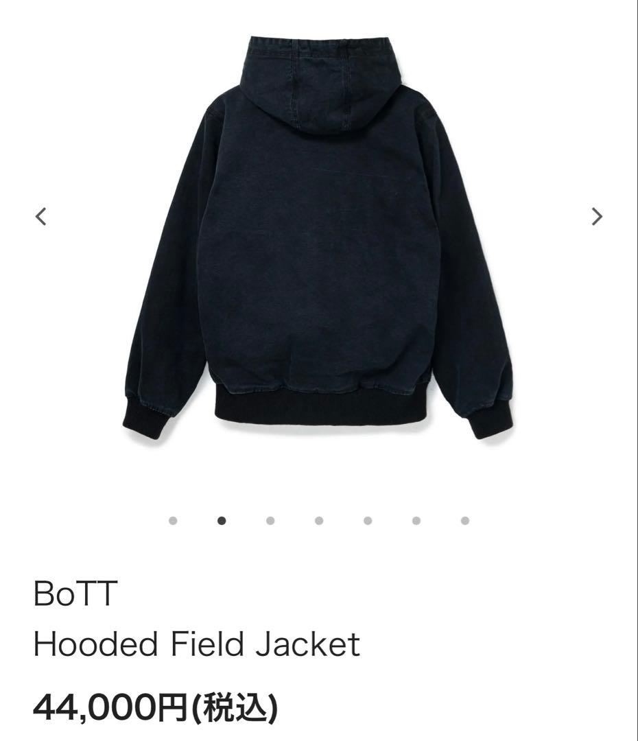 BoTT Hooded Field Jacket 黒　M 短丈　完売