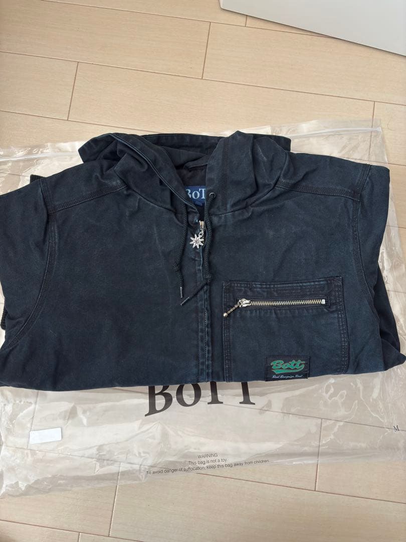 BoTT Hooded Field Jacket 黒　M 短丈　完売