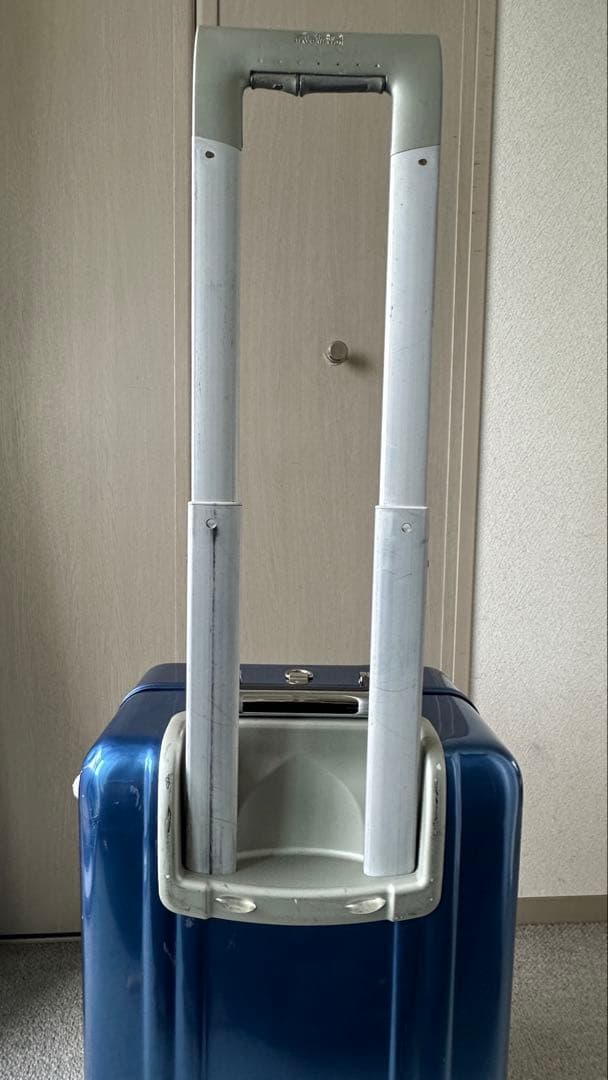 USA製 ゼロハリバートン アルミ キャリーケース ZR21 2輪 艶ありブルー