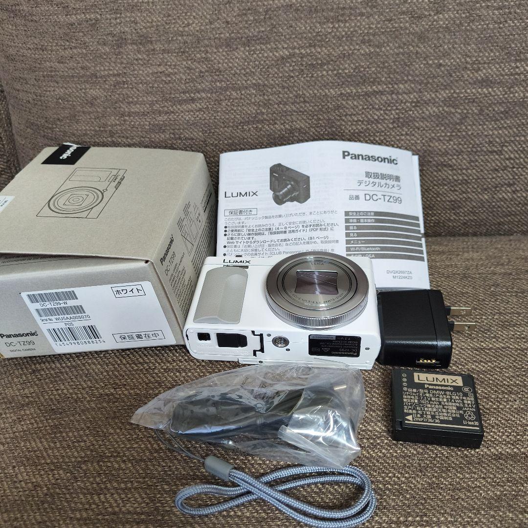 【おまけ付】Panasonic LUMIX TZ99 ホワイト