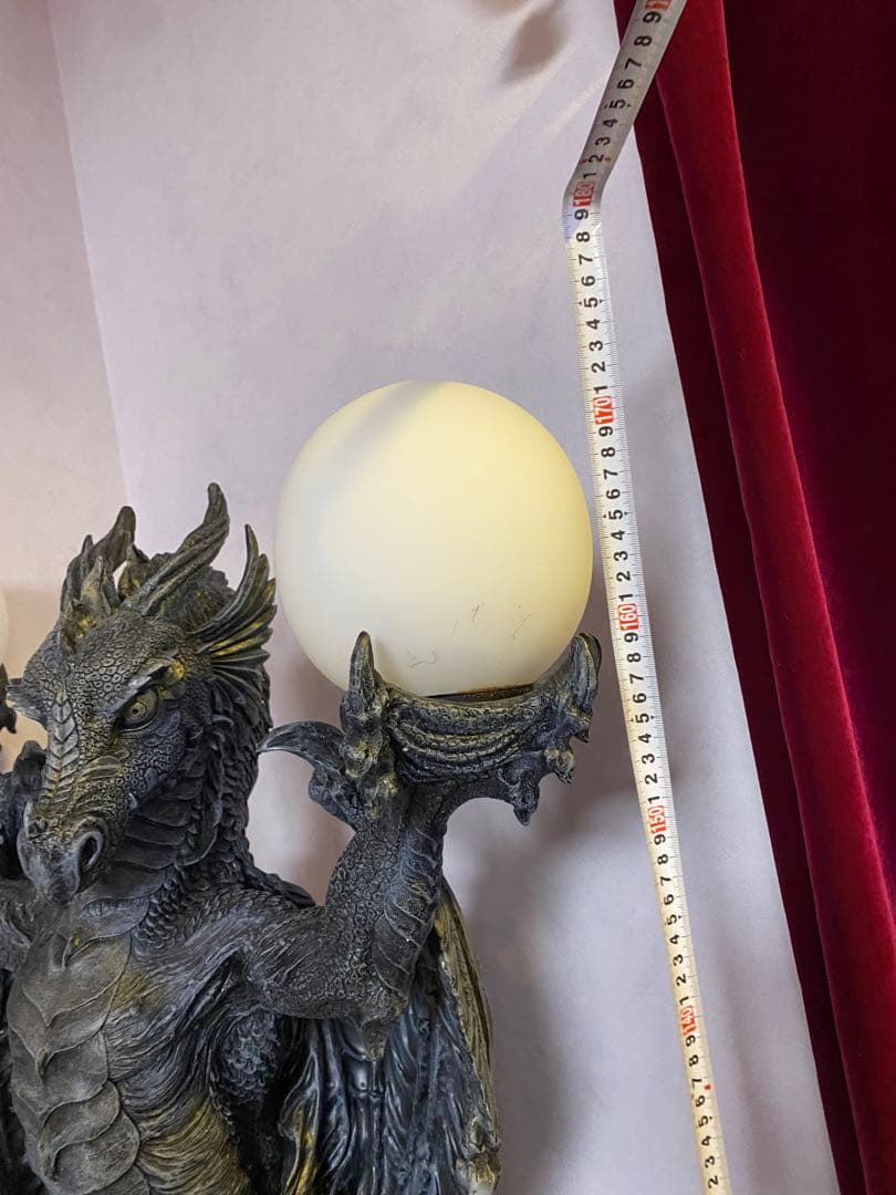 ドラゴンのランプ　飾ってただけで未使用