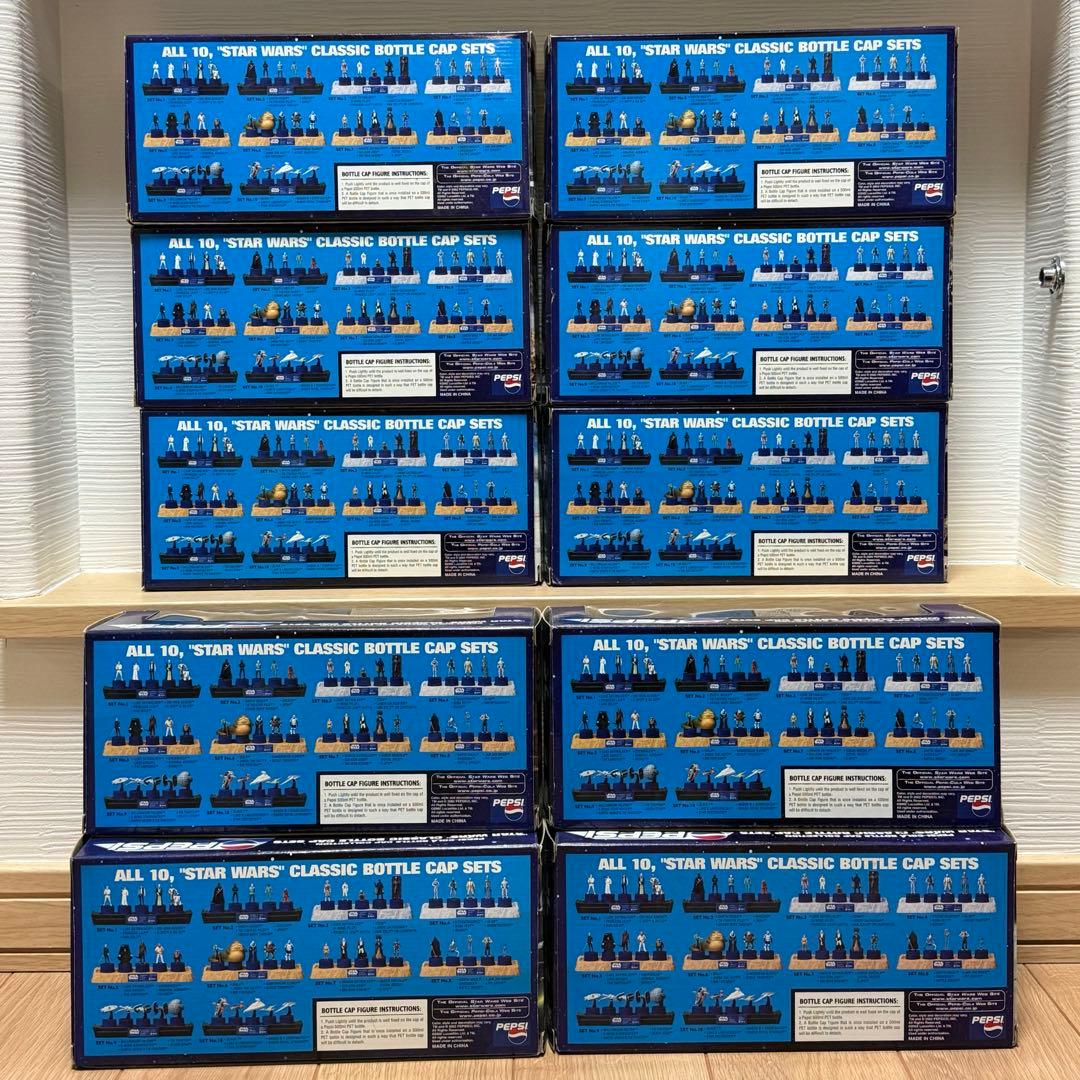 スター・ウォーズ ボトルキャップフィギュア 全10セット