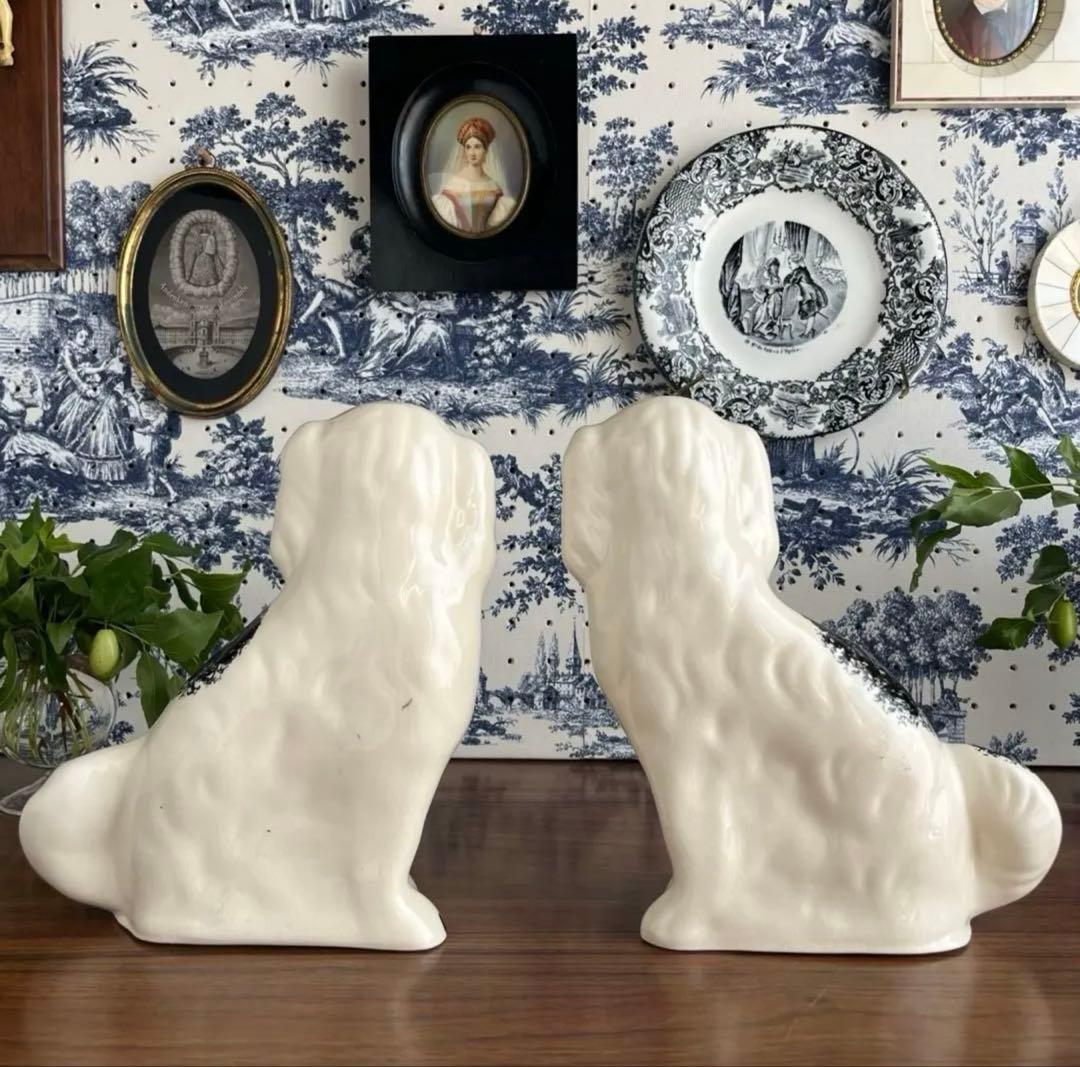 英国ヴィンテージ ♤ スタッフォードシャードッグ 22cm