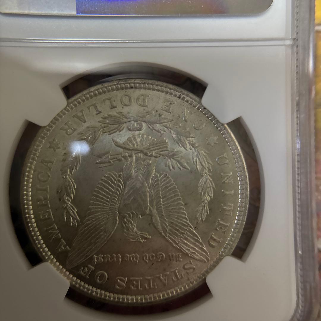 1921モルガンダラー銀貨　NGC MS64