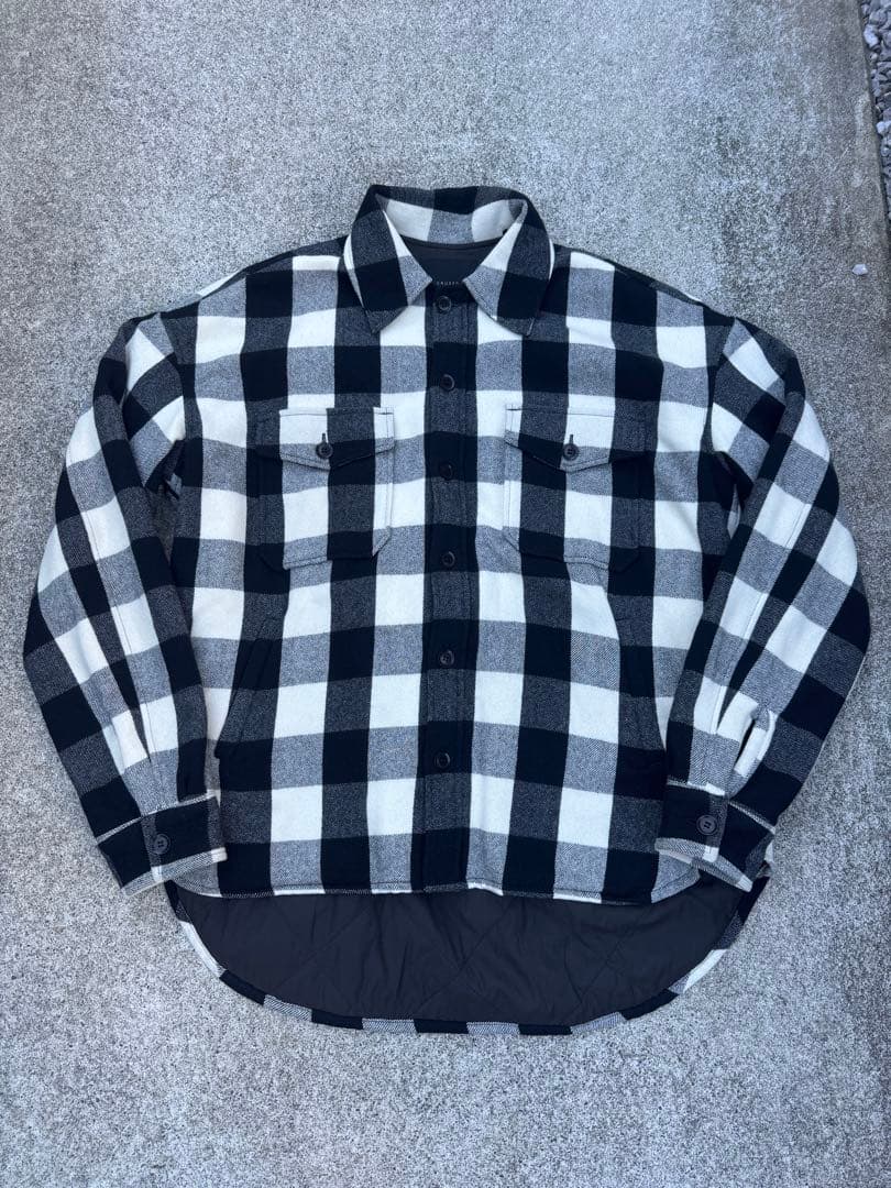 ジャケット・アウター UNUSED block check jacket size 2