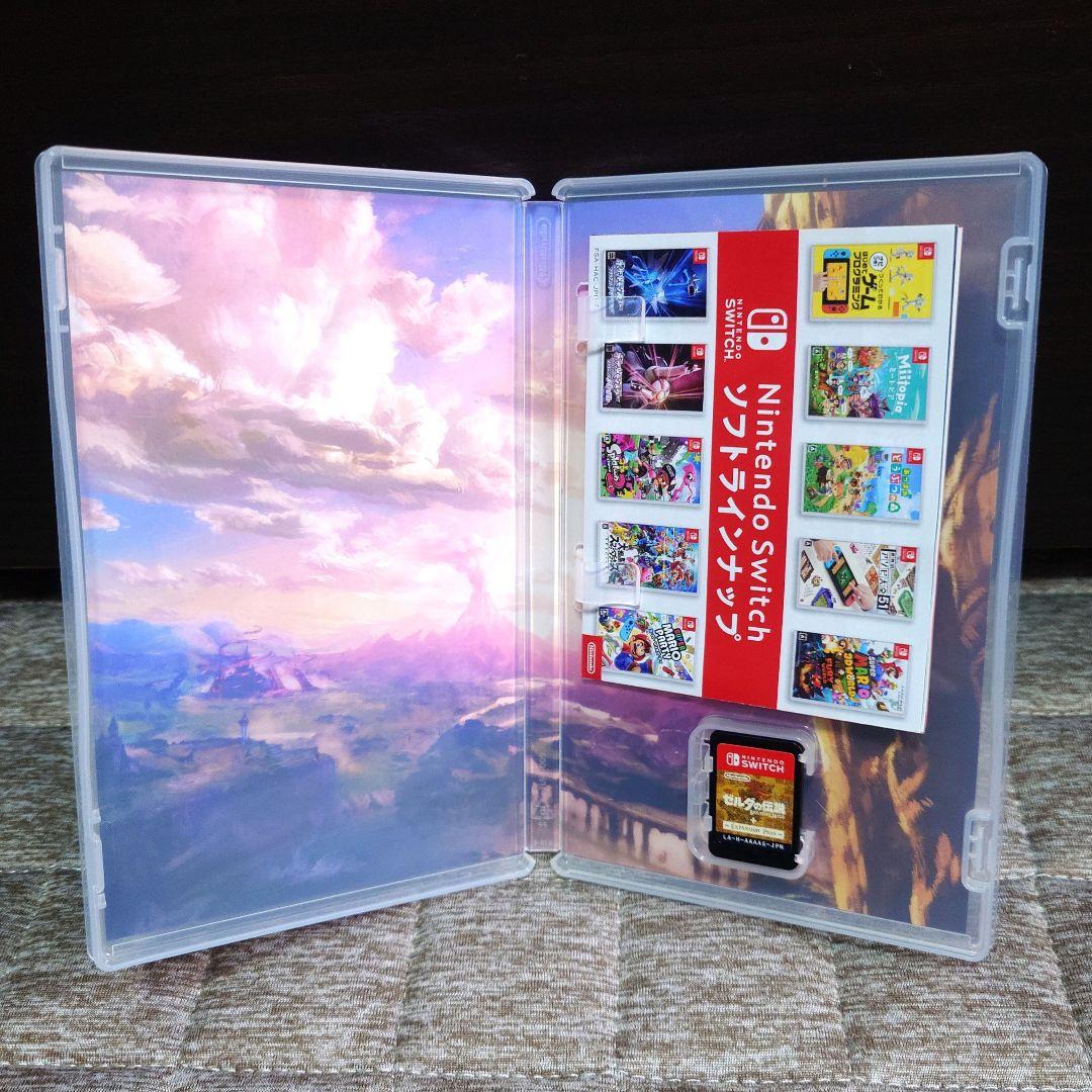 【美品】ゼルダの伝説 ブレスオブザワイルド ＋エキスパンションパス switch