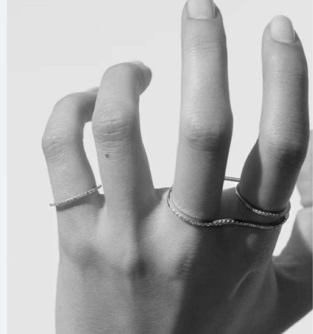 ブランイリス K10 極細エタニティリング 9号