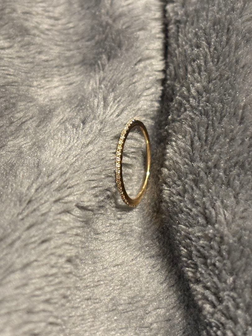 ブランイリス K10 極細エタニティリング 9号