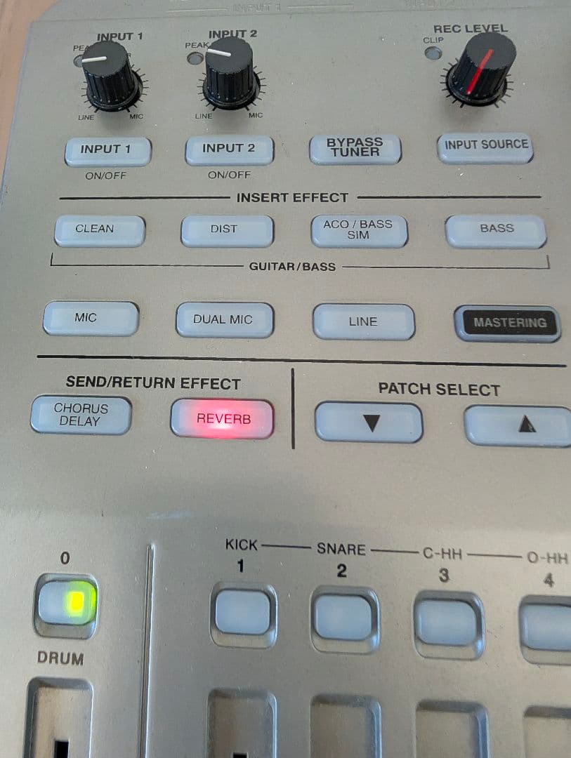 動作品 ZOOM MRS-802 マルチトラックレコーダー CD-RW搭載