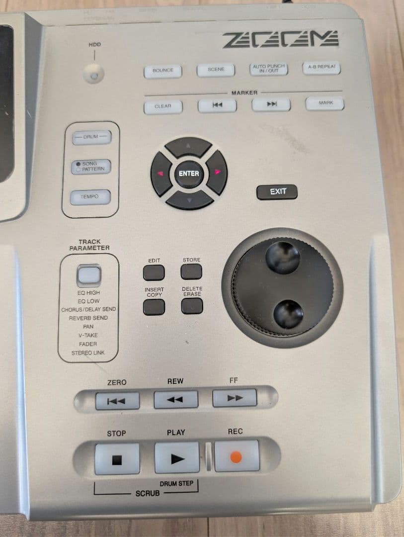 動作品 ZOOM MRS-802 マルチトラックレコーダー CD-RW搭載