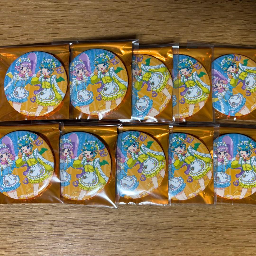 プリパラ ハートデビデビパーティー 缶バッジ のん ぴのん