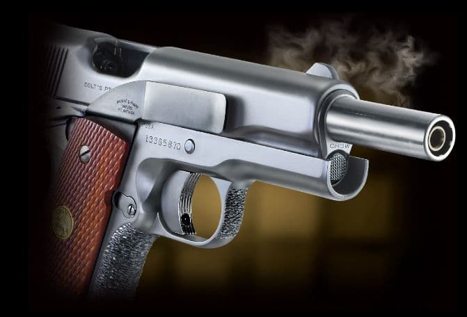 WA ボブチャウ・ガンブラックver/木製グリップ付