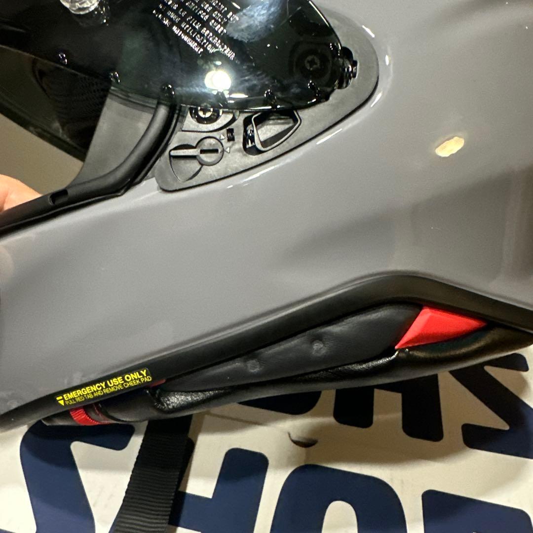 SHOEI z-8 z8 バサルトグレー 純正スモーク+ピンロック防曇シート付き