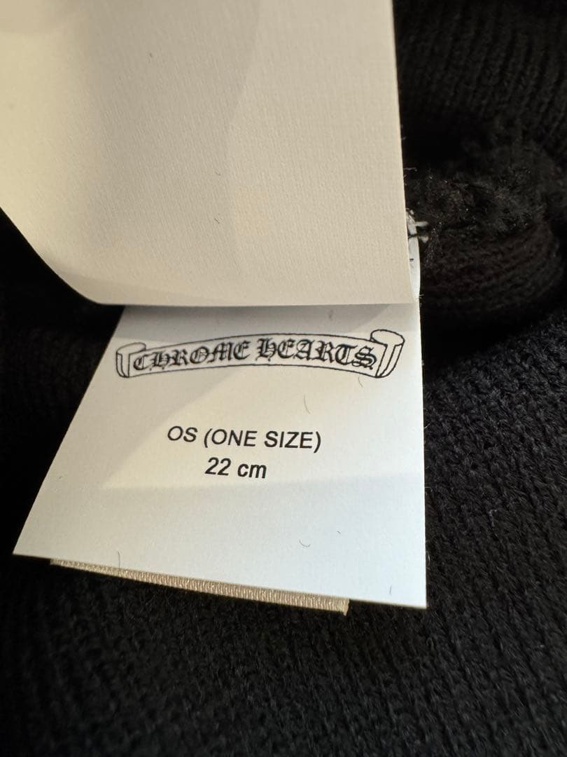 CHROME HEARTS クロムハーツ ビーニー 黒 希少品