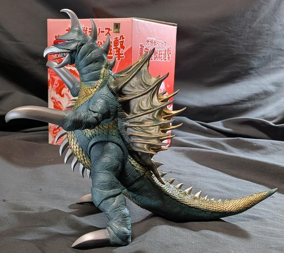 ガイガン 大怪獣シリーズ 東宝怪獣総進撃 （バンダイミュージアム）ソフビ箱付