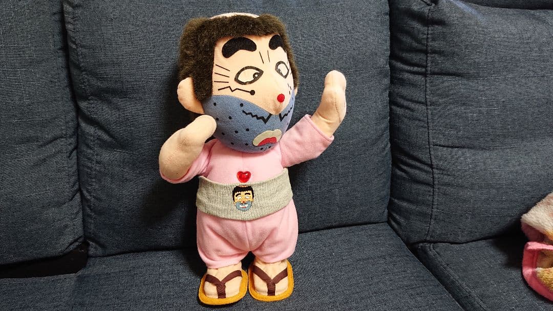 志村けん 変なおじさん ぬいぐるみ まねしてトコトコ