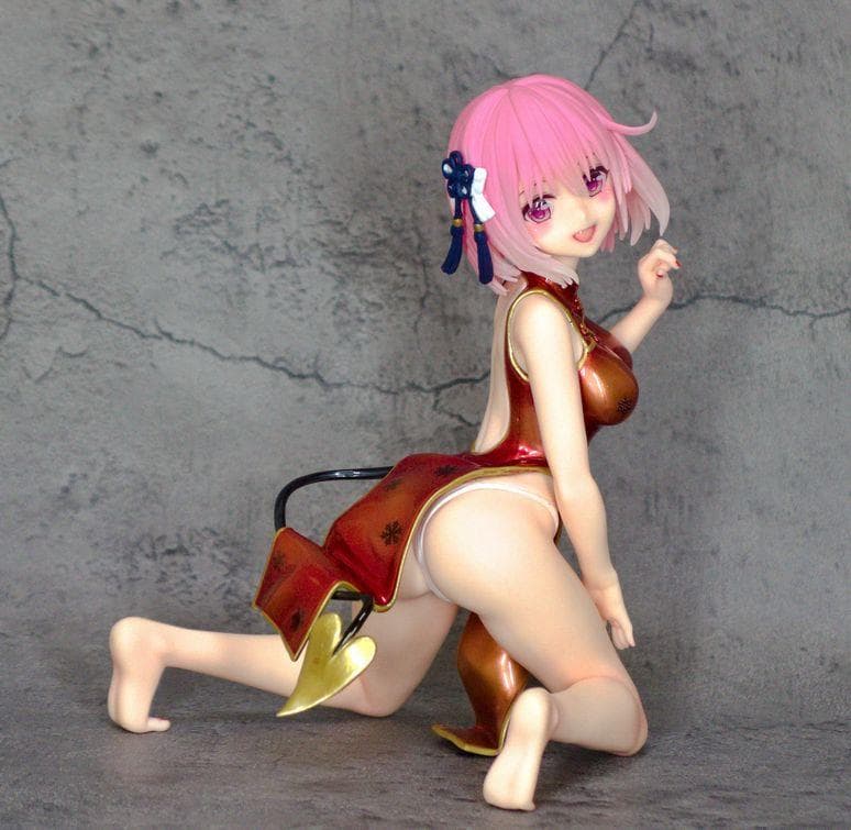 た*し様 リペイント フィギュア Desktop Cute モモ チャイナドレス