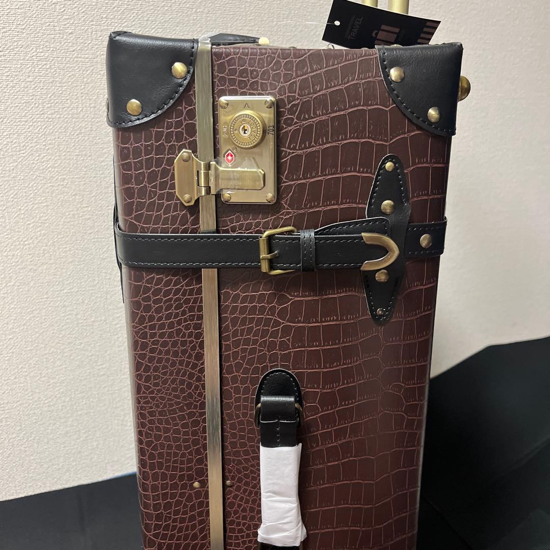 HANAism ハナイズム　キャリーケース　クロコブラウン　XXL セット