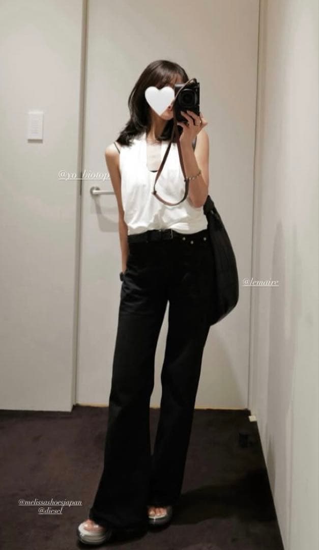 最終価格【yo BIOTOP】rayon bare halter neck