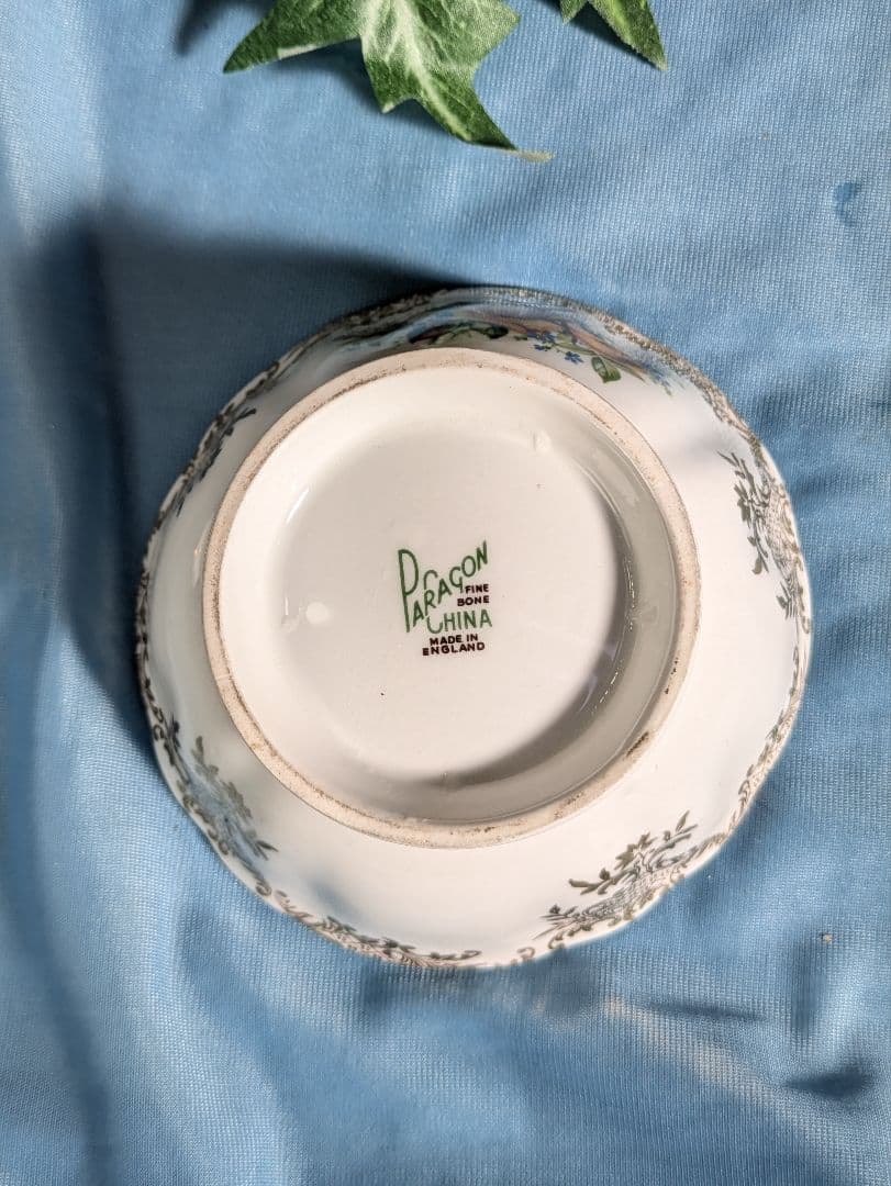 イギリス アンティーク パラゴン クリーマー シュガーボウル セット