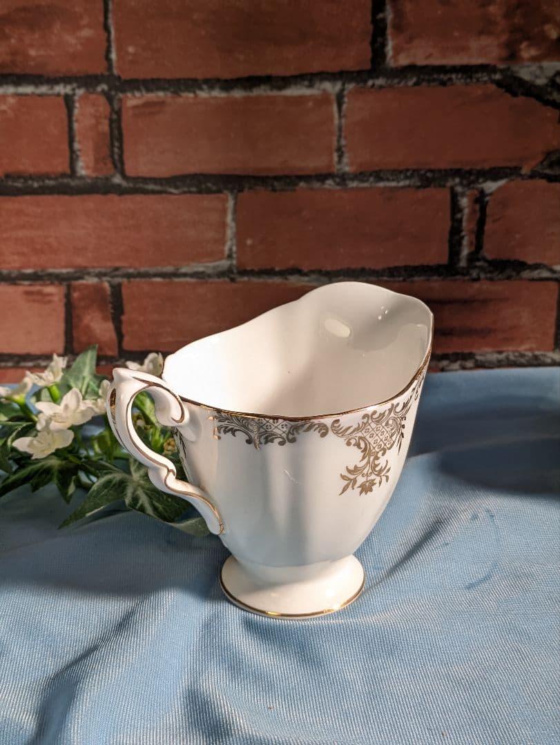 イギリス アンティーク パラゴン クリーマー シュガーボウル セット