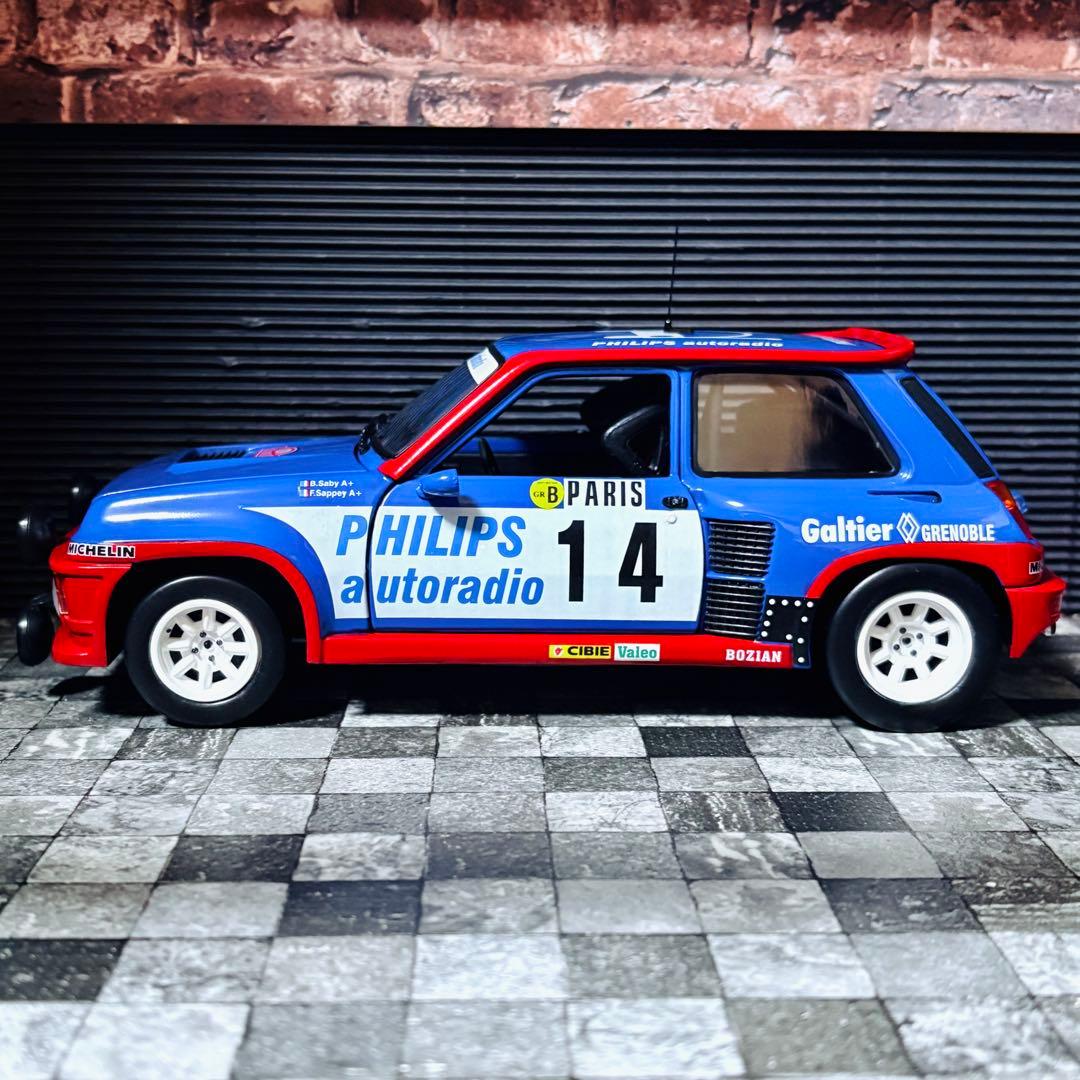 ワンオフカスタム 1/18 UH ルノー 5 Turbo 1983 モンテカルロ