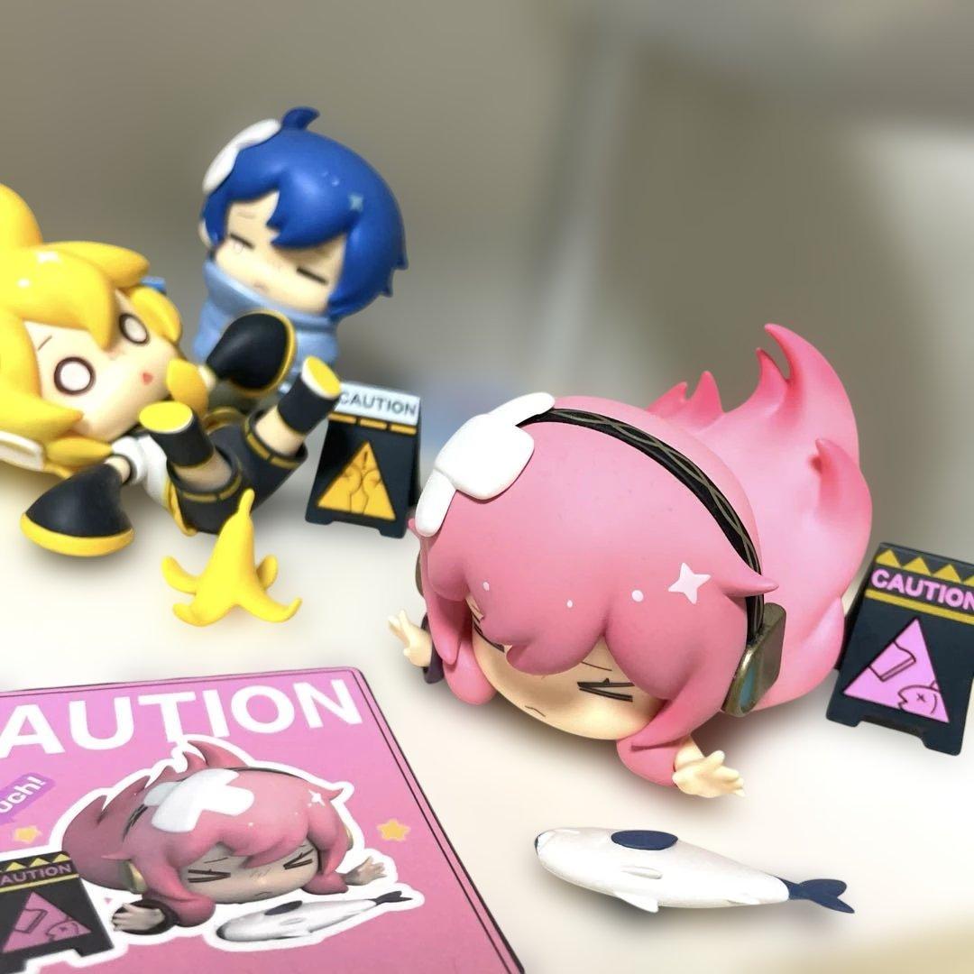 転倒した初音ミク フィギュア 天聞角川 中古品