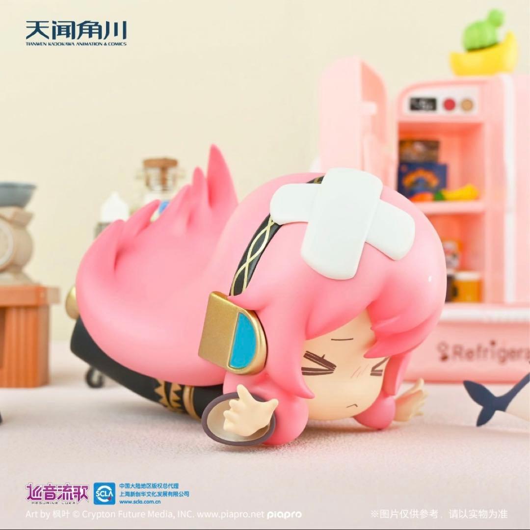 転倒した初音ミク フィギュア 天聞角川 中古品