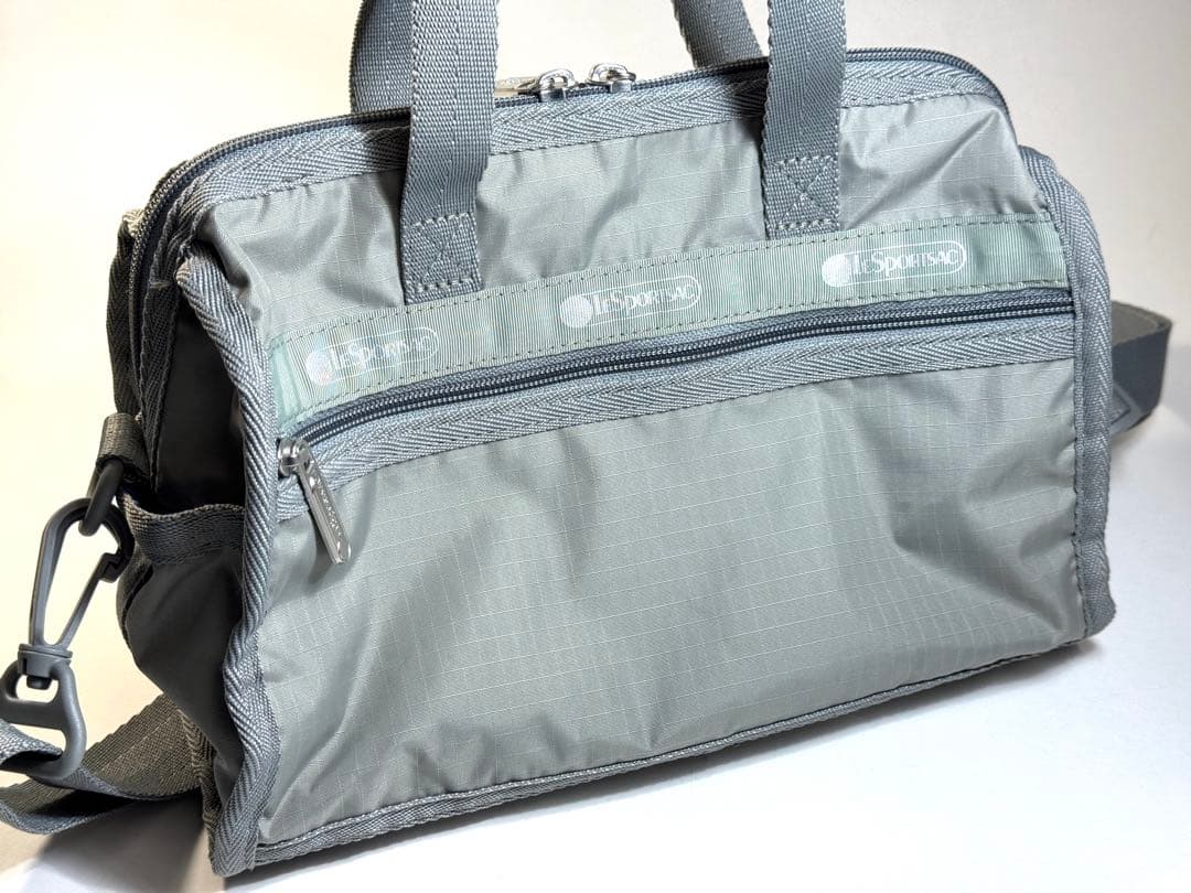【LeSportsac X UNITED ARROWS 】グレーショルダーバッグ
