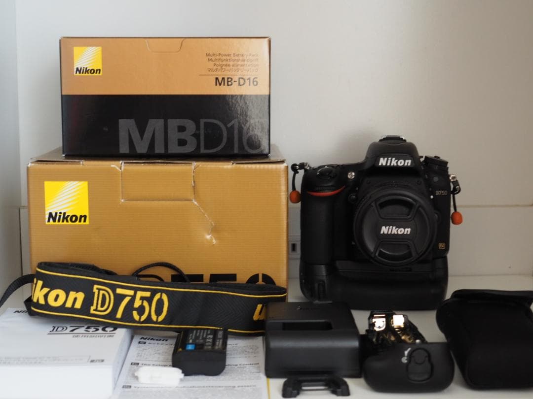 Nikon D750 バッテリーパックのセット