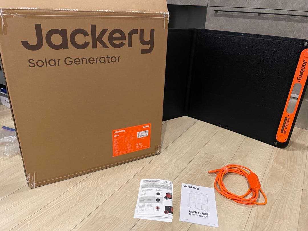Jackeryポータブル電源1000New サンドゴールド