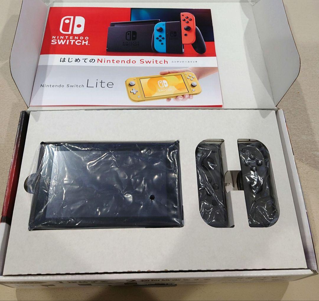 【美品】【箱あり】即日発送可 Nintendo Switch グレー 本体
