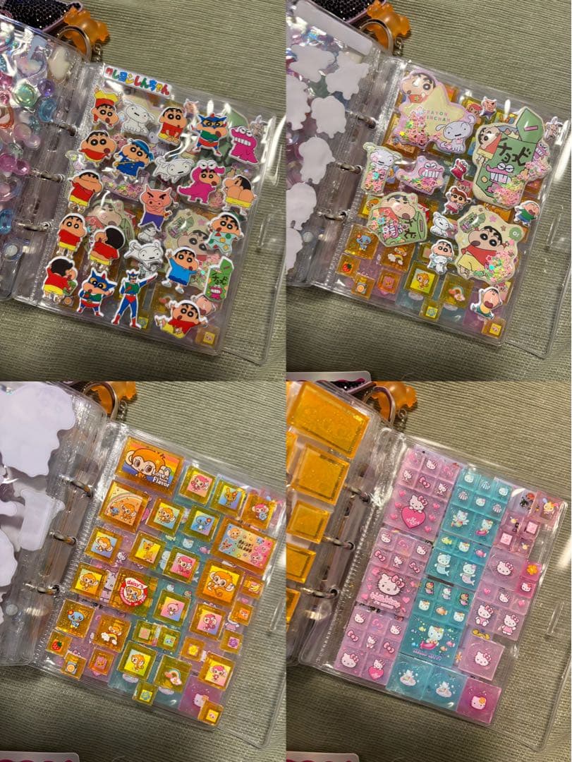 シール帳完成品　3冊セット　ボンボンシール　平成　サンリオ　ディズニー　正規品